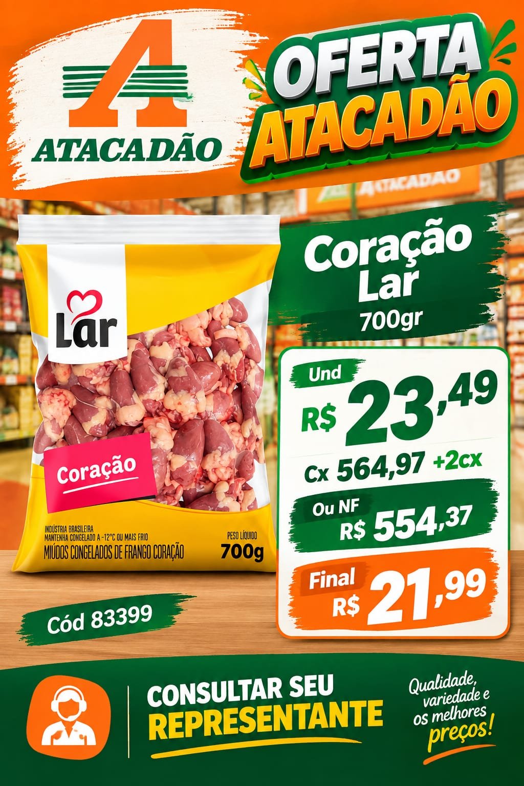 Foto da oferta do concorrente