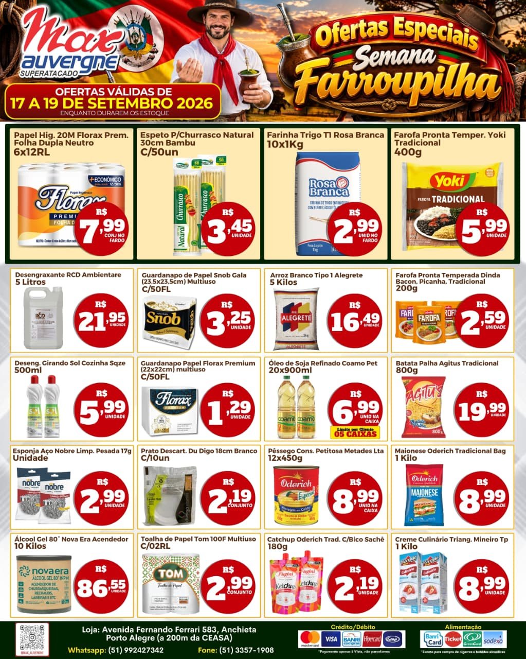 Foto da oferta do concorrente