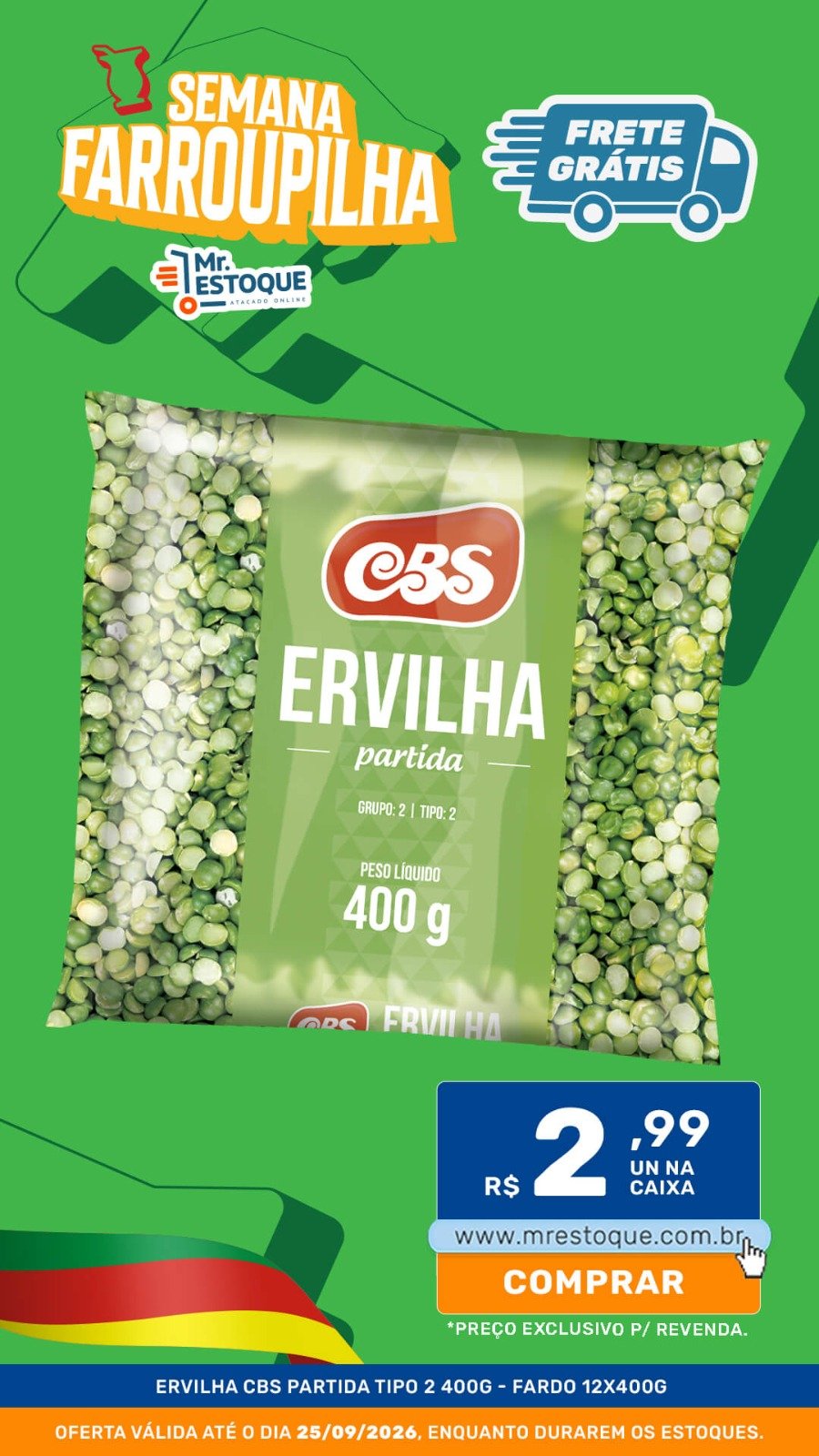 Foto da oferta do concorrente